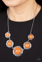 Cargar imagen en el visor de la galería, The Next NEST Thing - Orange Necklace Set
