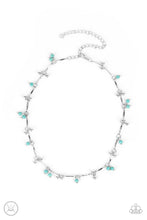 Cargar imagen en el visor de la galería, Sahara Social - Blue Choker Necklace Set
