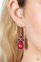 Cargar imagen en el visor de la galería, Botanical Banquet - Red Necklace Set
