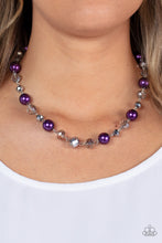 Cargar imagen en el visor de la galería, Decked Out Dazzle - Purple Necklace Set
