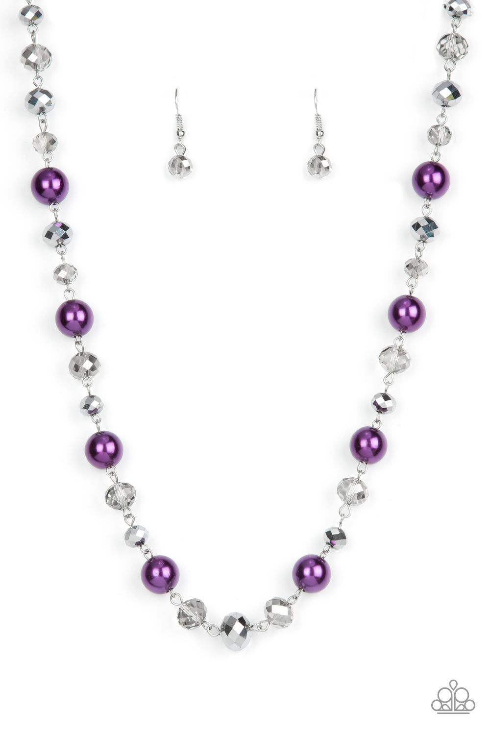 Decked Out Dazzle - Purple Necklace Set