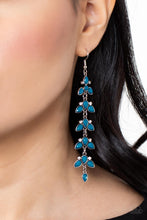 Charger l&#39;image dans la galerie, Fanciful Foliage - Blue Earrings
