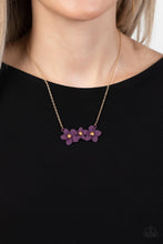 Cargar imagen en el visor de la galería, Petunia Picnic - Purple Necklace Set
