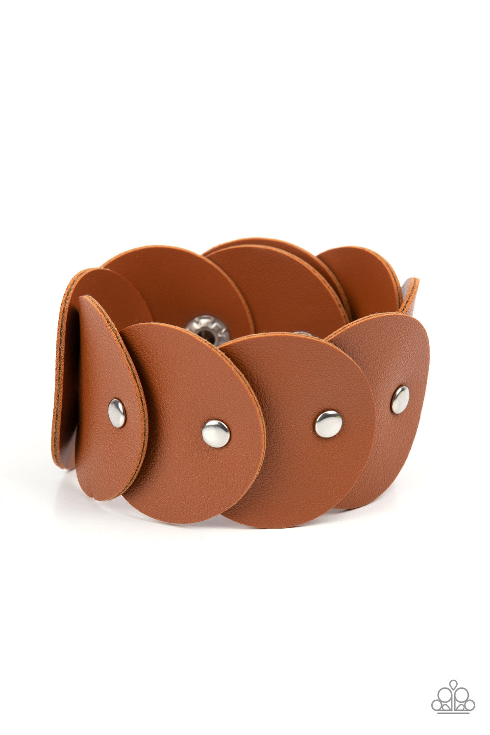 Rhapsodic Roundup - Brown Urban Bracelet