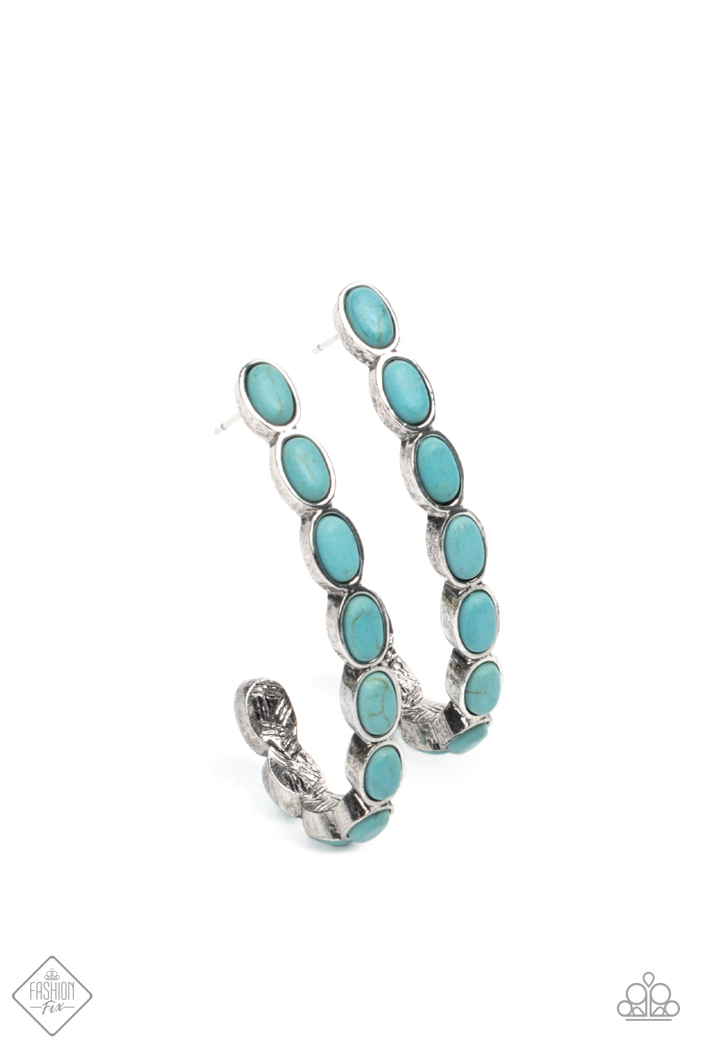 Kick Up a SANDSTORM - Blue Earrings