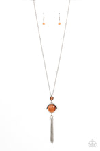 Cargar imagen en el visor de la galería, Lavishly Lucid - Orange Necklace Set
