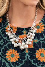 Cargar imagen en el visor de la galería, Powerhouse Pose - White Necklace Set
