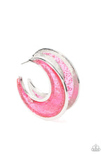 Carregar imagem no visualizador da galeria, Charismatically Curvy - Pink Earrings
