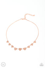 Cargar imagen en el visor de la galería, Dainty Desire - Copper Choker Necklace Set
