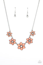 Cargar imagen en el visor de la galería, Prairie Party - Orange Necklace Set
