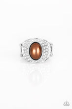 Cargar imagen en el visor de la galería, Glittering Go-Getter - Brown Ring
