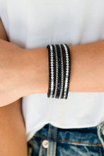 Load image into Gallery viewer, Fashion Fanatic - Black Bracelet
