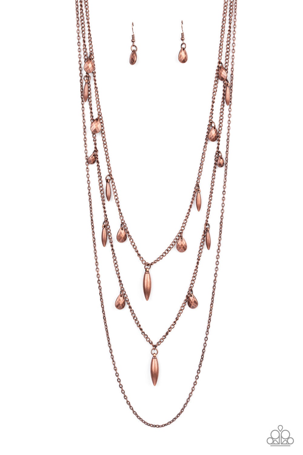 Bravo Bravado - Copper Necklace Set