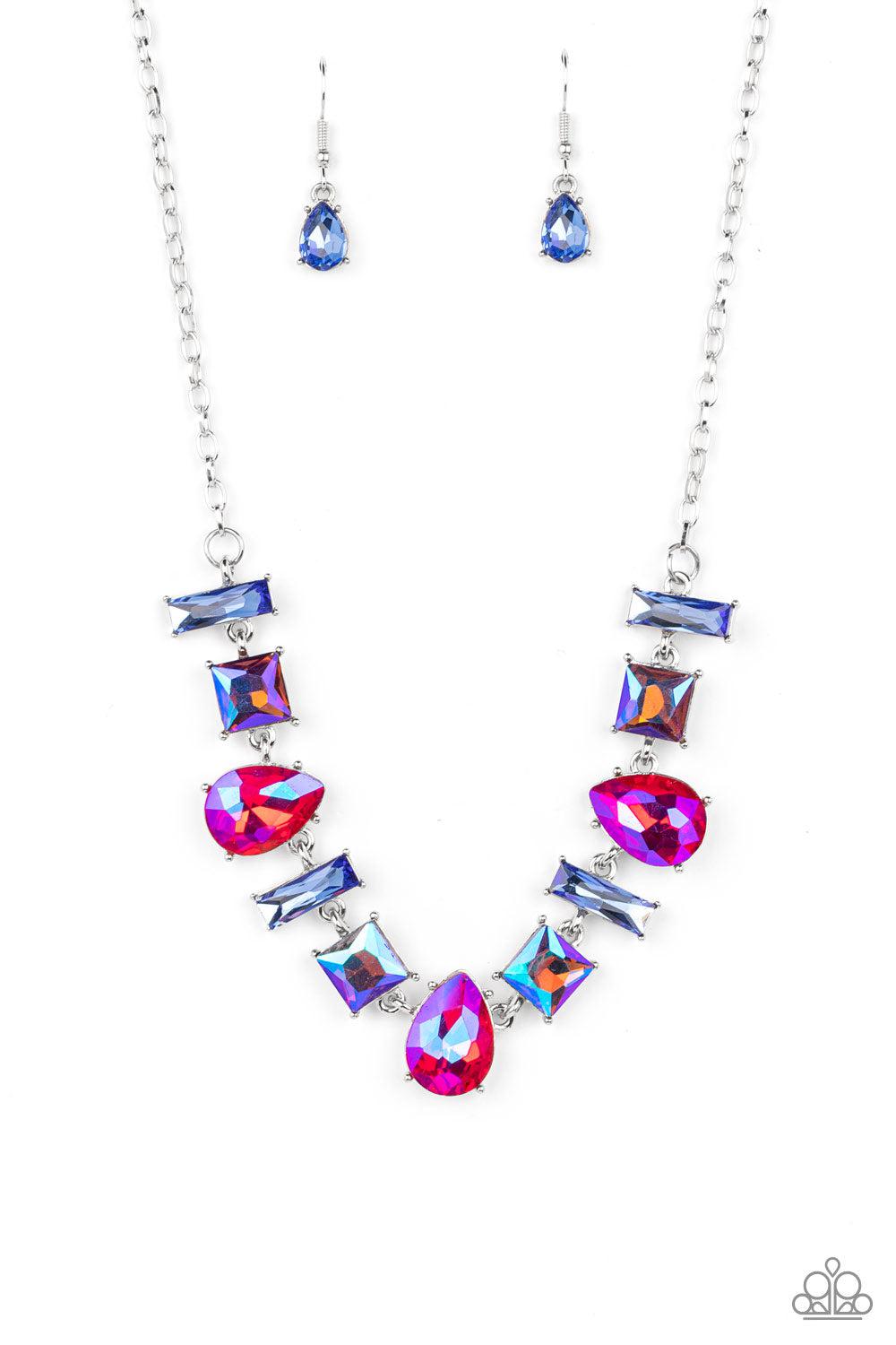 Interstellar Ice - Multi Necklace Set - Exclusive Life of the Party