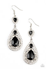 Load image into Gallery viewer, Posh Pageantry - Black Earrings
