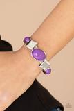 Load image into Gallery viewer, Abstract Appeal - Purple Bracelet
