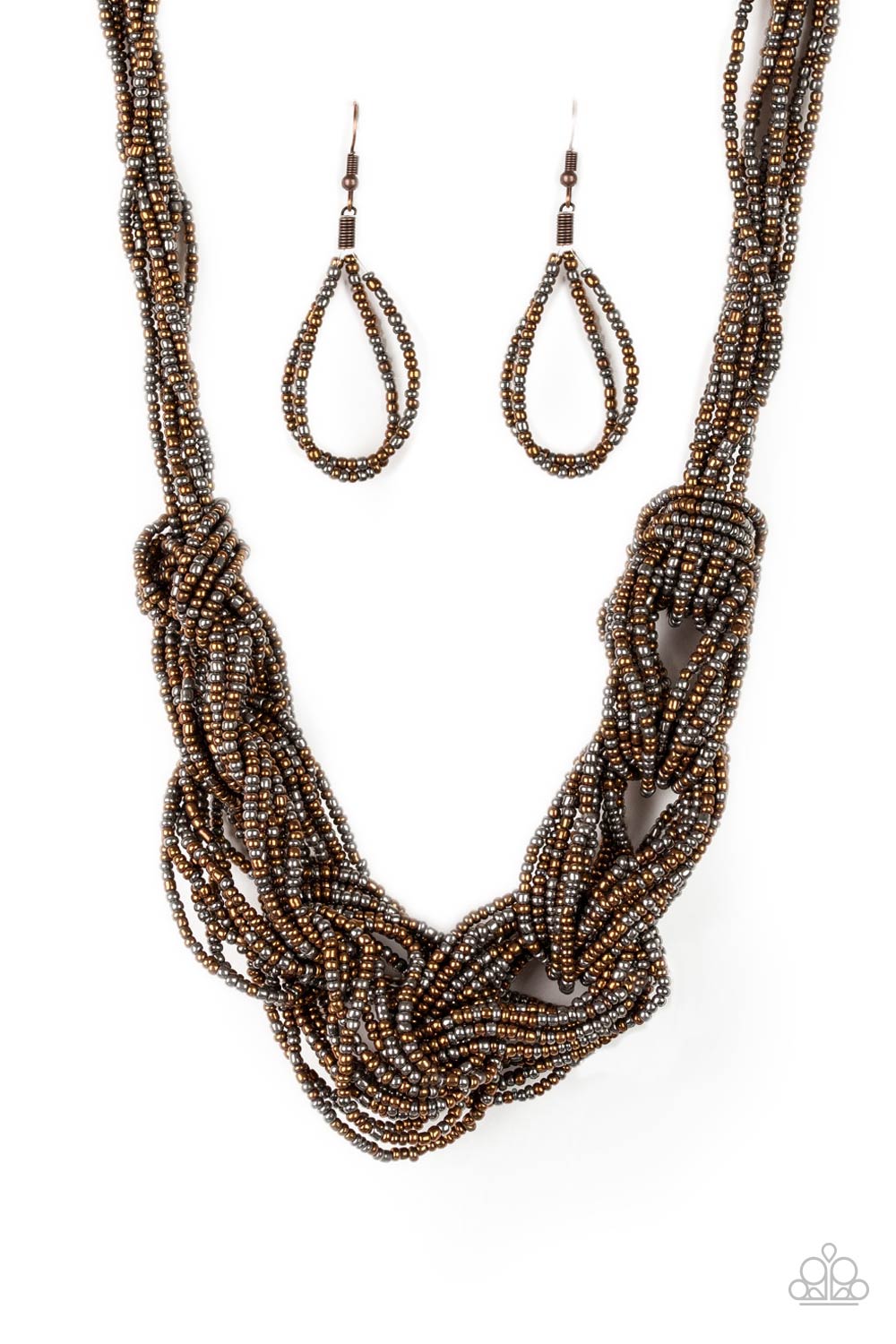 City Catwalk - Copper Necklace Set