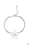 Cargar imagen en el visor de la galería, Hibiscus Hipster - White Bracelet
