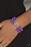 Cargar imagen en el visor de la galería, New Adventures - Purple Bracelet Set

