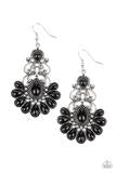 Carregar imagem no visualizador da galeria, Paradise Parlor - Black Earrings
