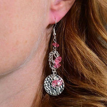 Load image into Gallery viewer, Seaside Catch - Pink Earrings
