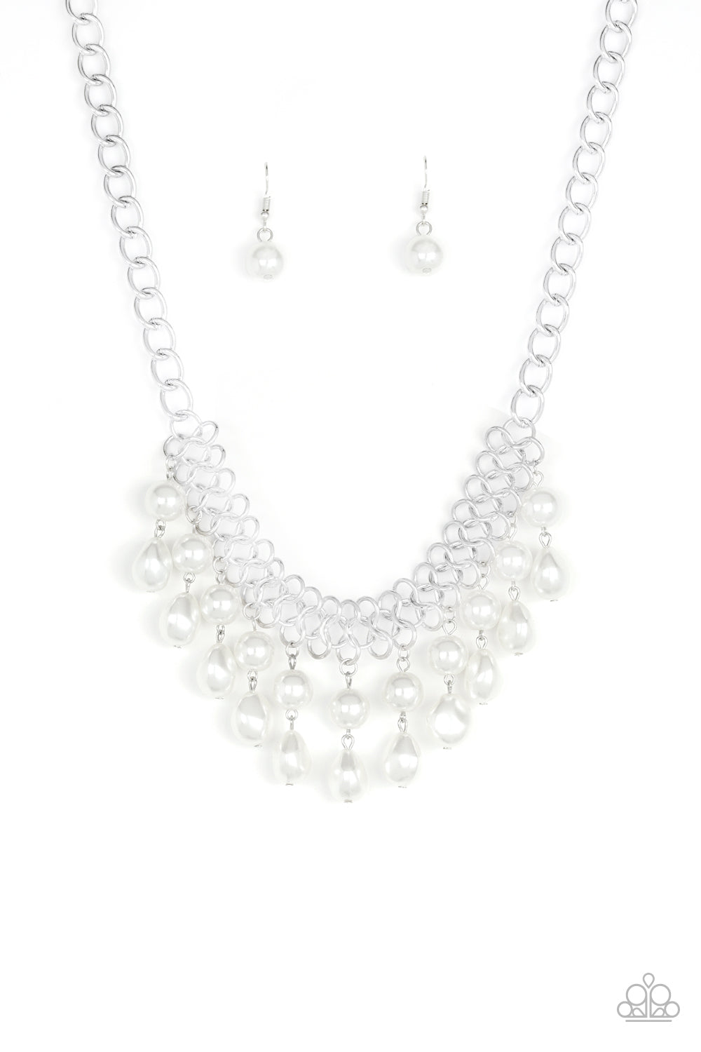 5th Avenue Fleek - White Necklace Set