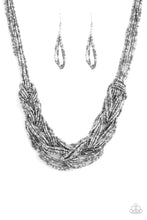 Load image into Gallery viewer, City Catwalk - Silver Necklace Set
