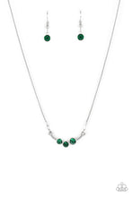 Cargar imagen en el visor de la galería, Sparkling Stargazer - Green Necklace Set
