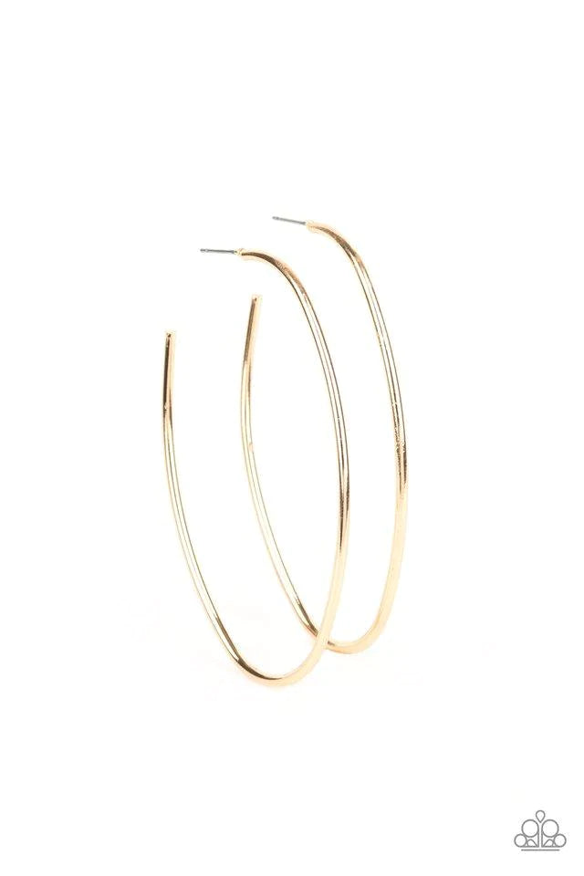 Hoop-De-Do - Gold Earrings