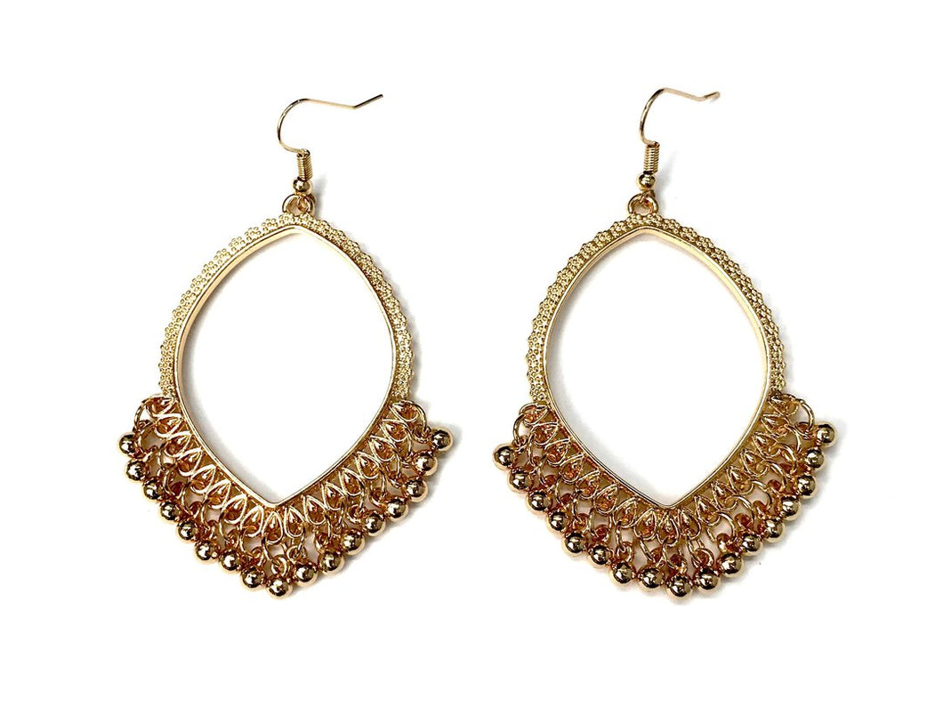 Heirloom Harmony - Gold Earrings