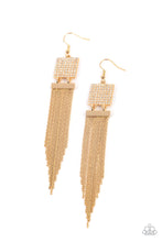 Charger l&#39;image dans la galerie, Dramatically Deco - Gold Earrings - Exclusive Life of the Party
