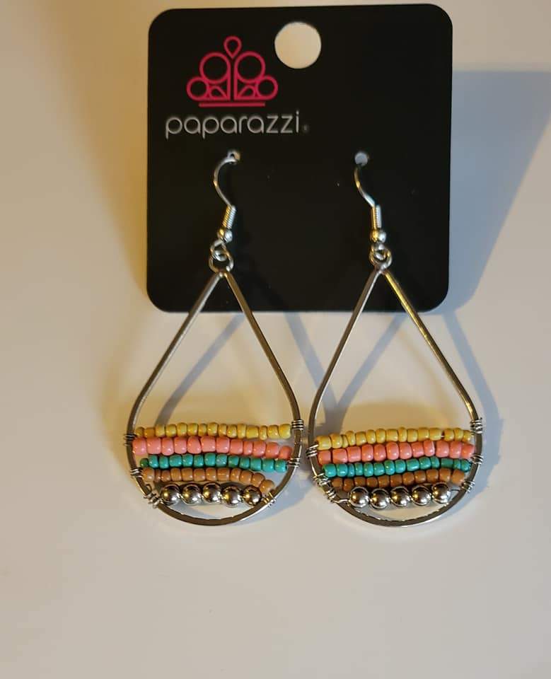 Mojave Mardis Gras - Multi Earrings