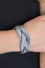 Load image into Gallery viewer, Bring On The Bling - Blue Urban Bracelet
