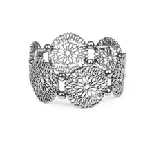 Load image into Gallery viewer, A Good Mandala Is Hard To Find - Silver Bracelet
