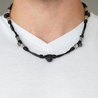 Cargar imagen en el visor de la galería, Tiki Throwback - Black Urban Necklace
