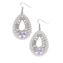 Load image into Gallery viewer, Instant Reflect - Purple Earrings
