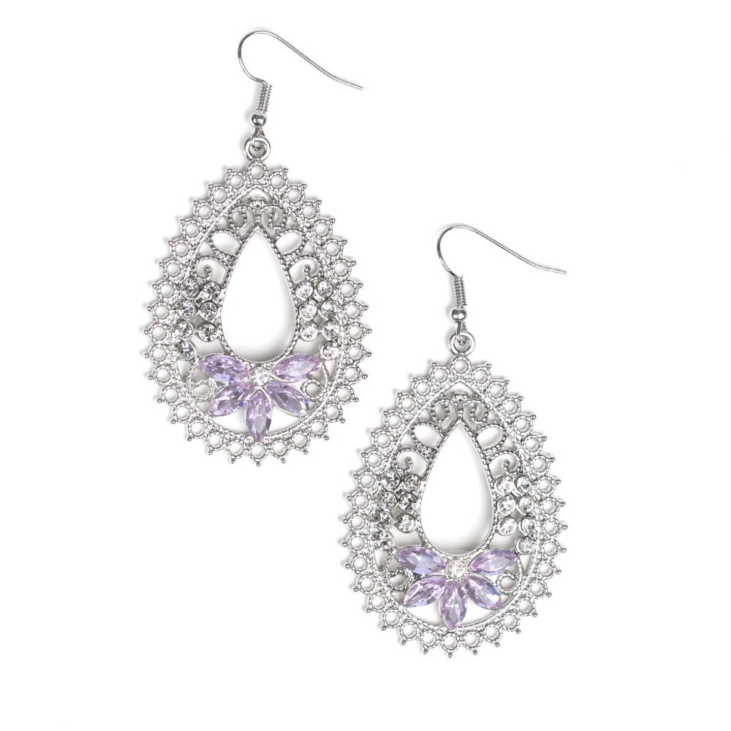 Instant Reflect - Purple Earrings