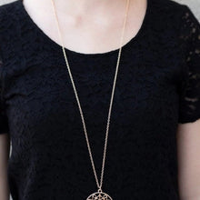 Cargar imagen en el visor de la galería, Mandala Melody - Rose Gold Necklace Set
