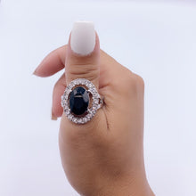 Load image into Gallery viewer, Bling Blitz - Black Ring
