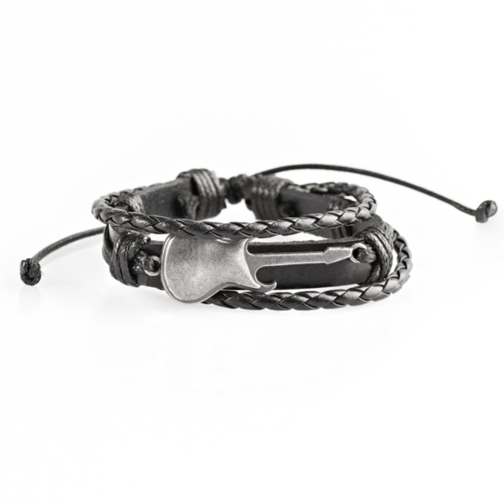 Lead Guitar - Black Urban Bracelet