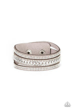 Load image into Gallery viewer, Rollin In Rhinestones - Silver Urban Bracelet
