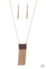 Load image into Gallery viewer, Totally Tassel - Copper Necklace Set
